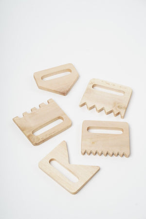 Wooden Sand Combs